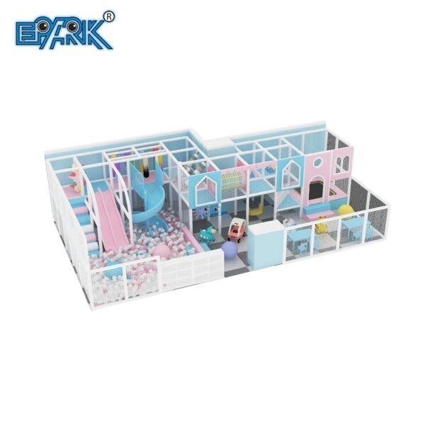 Kids Play Area Naughty Castle Indoor Soft Playground Equipment - Image 4