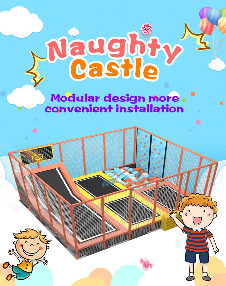 custom trampoline park for business