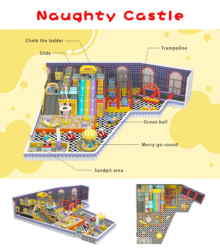 low MOQ indoor playground