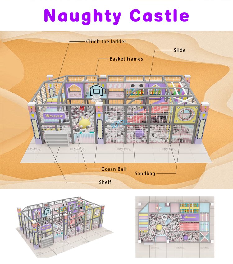 indoor playground export from China