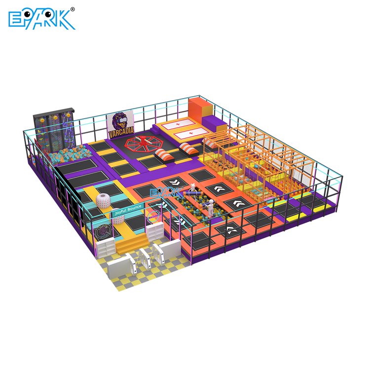 Indoor soft play system for business