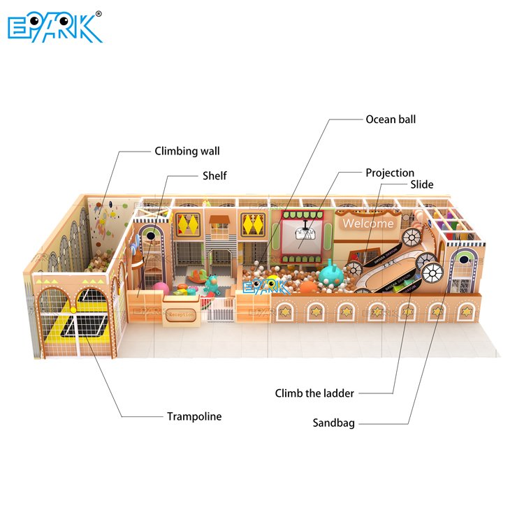 indoor playground export from China