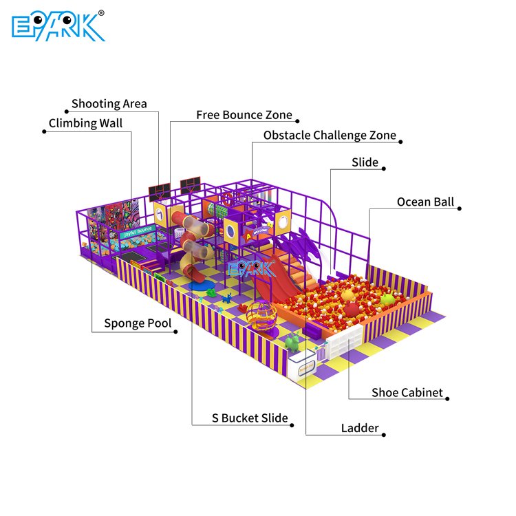 Commercial Kids Indoor Play Zone