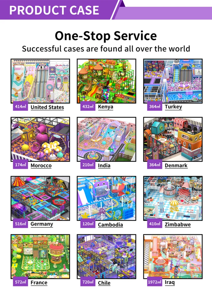 indoor playground export from China