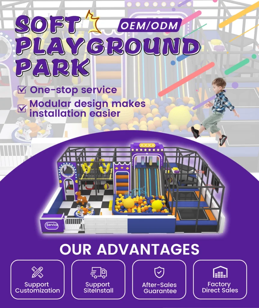 trampoline park factory