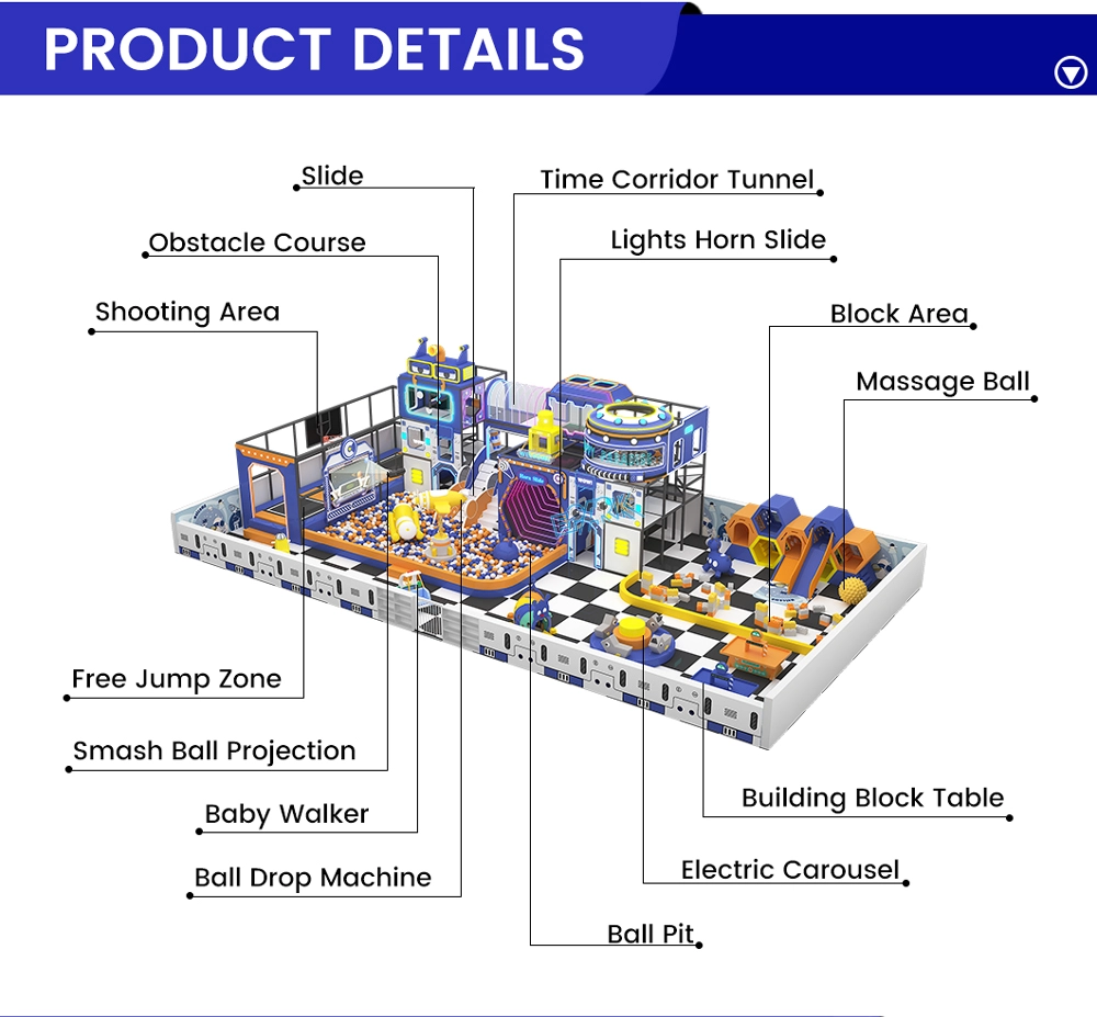 indoor playground export from China
