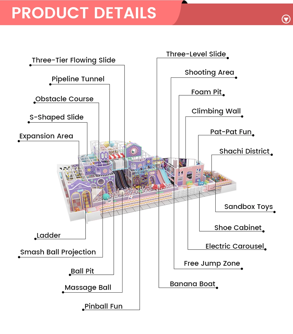 wholesale big giant indoor playground
