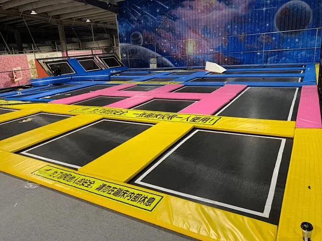 trampoline park factory