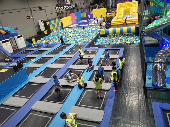 trampoline park factory