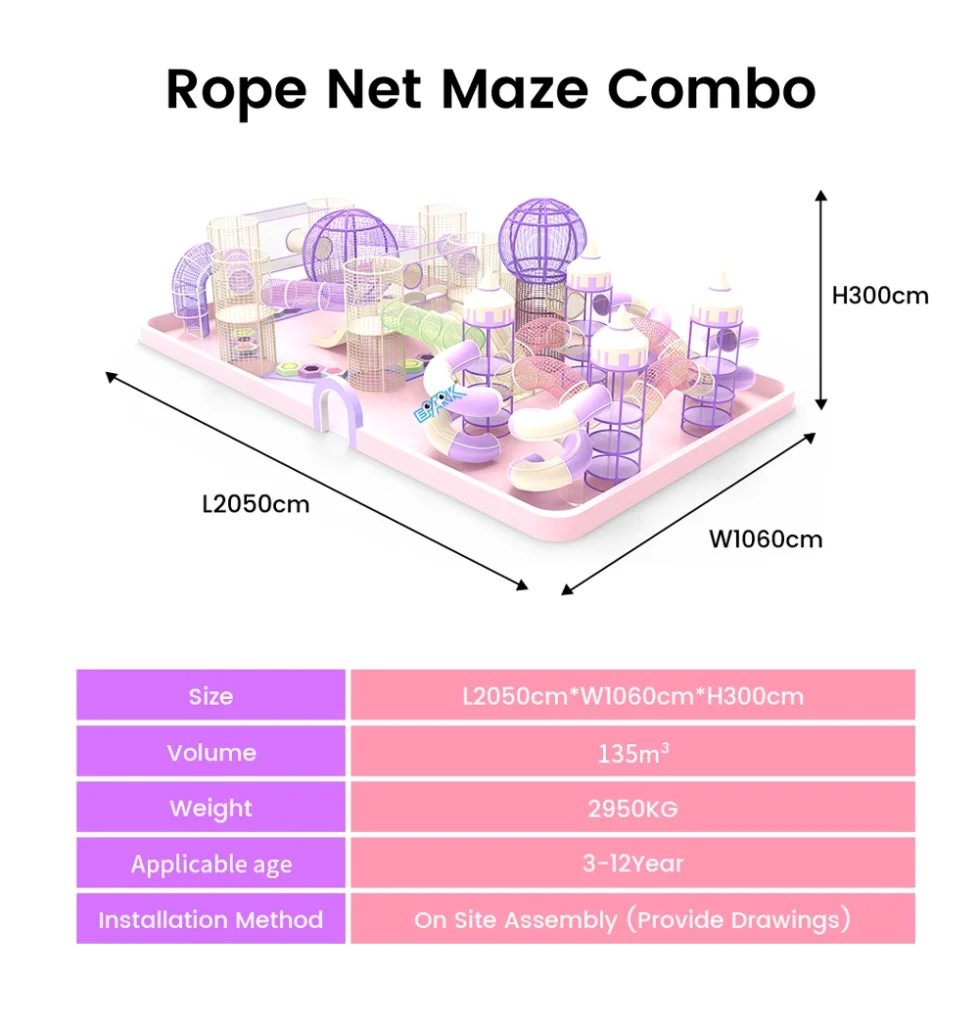 indoor playground equipment prices for business