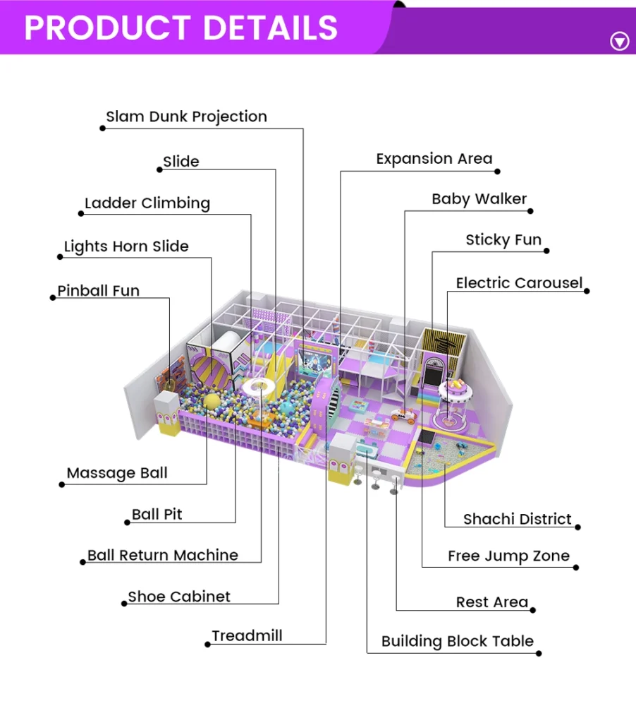 wholesale children's indoor playground equipment