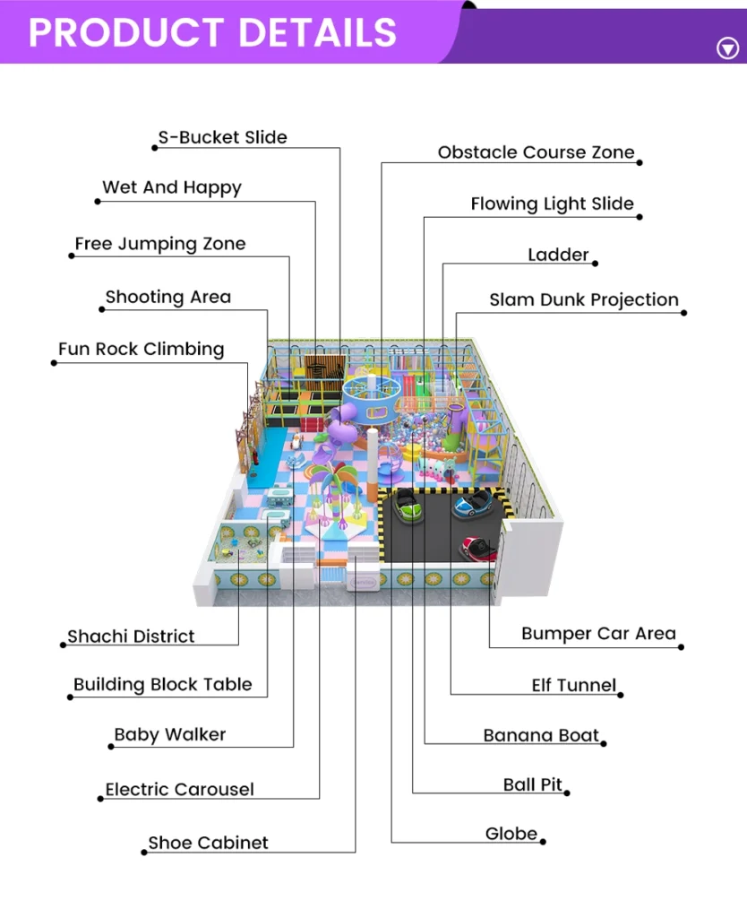 indoor playground equipment for young children