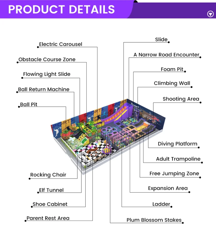 wholesale children's indoor playground equipment