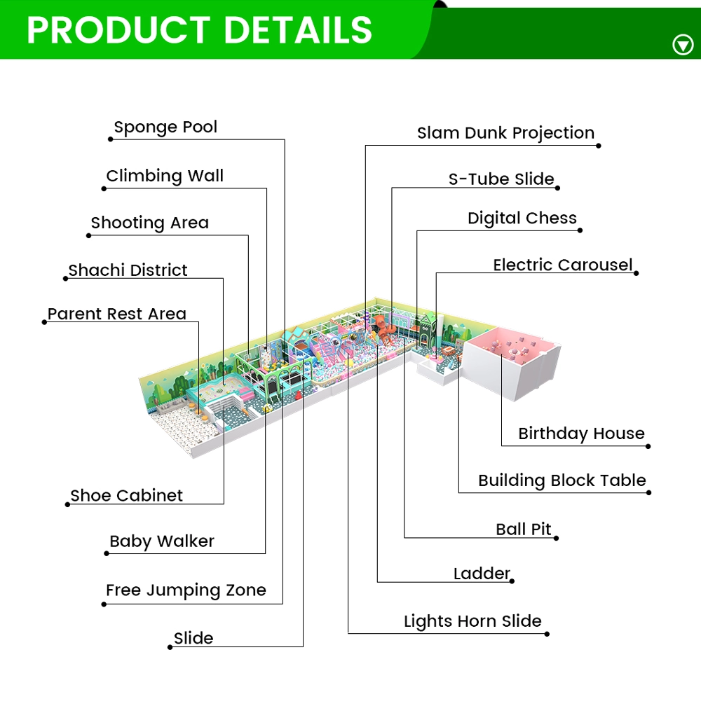 indoor playground equipment prices for business