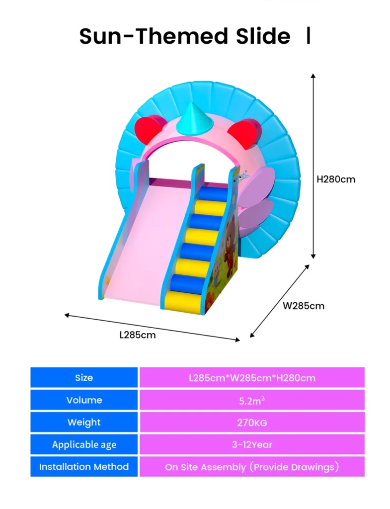 soft play type indoor climbing set for toddlers