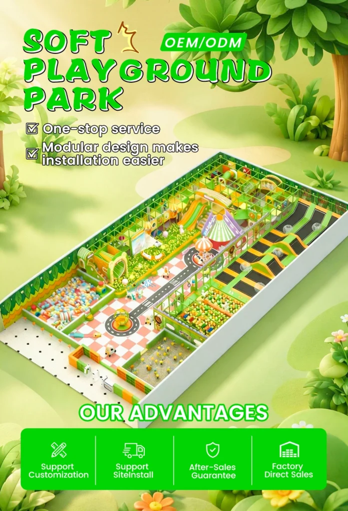 commercial size indoor playground equipment prices